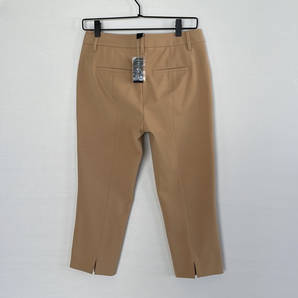 NWT WHBM The Slim  Crop Pant Size 2 Tan - Picture 7 of 15